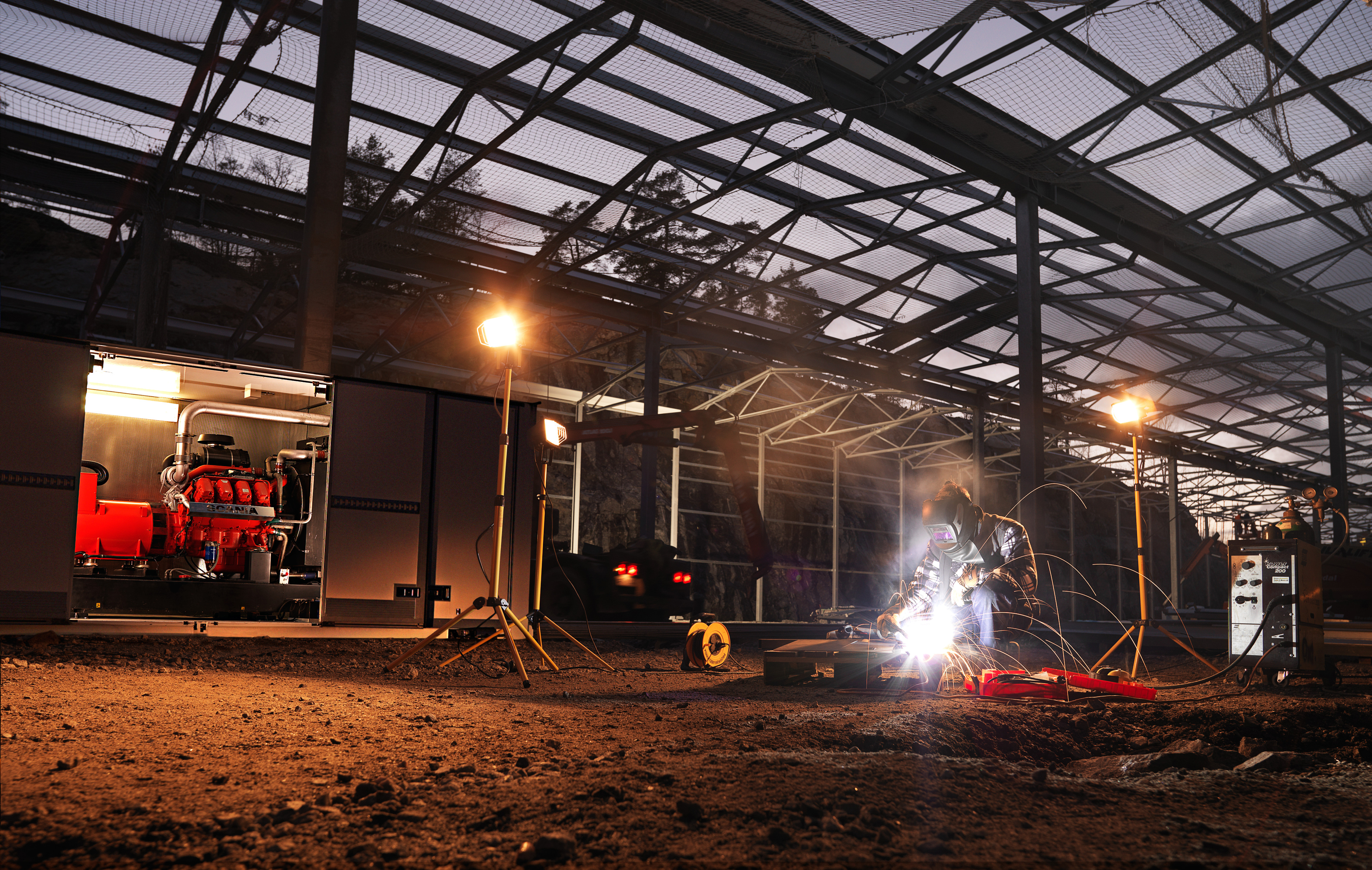 斯堪尼亞發電機組-360度照片展示